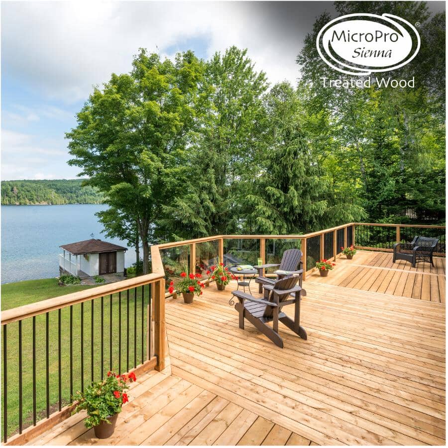 5/4 x 6 x 10' Sienna Ultimate Pressure Treated Lumber