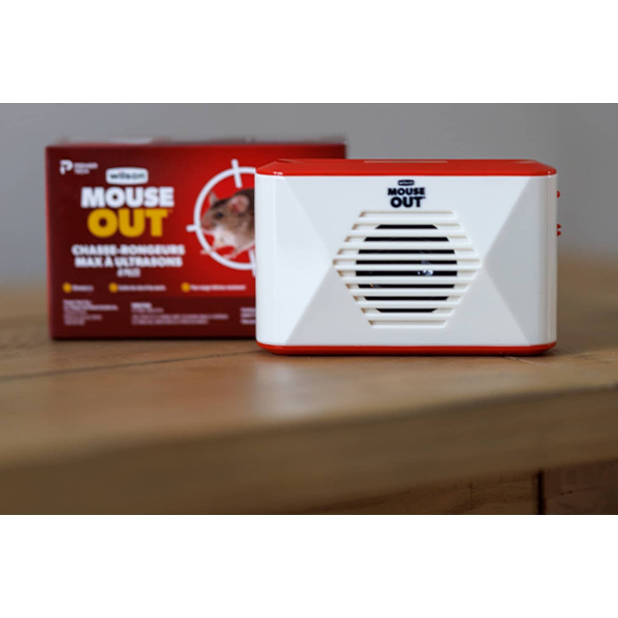 MouseOUT Battery Operated Sonic Repel MAX Rodent Repeller