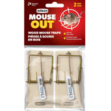 Predator Wood Mouse Traps - 2 Pack