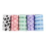 Dog Waste Bags - 15 Bags per Roll, 5 Rolls