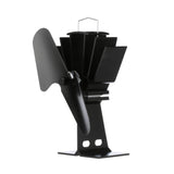 Original Wood Stove Fan - Black Blade
