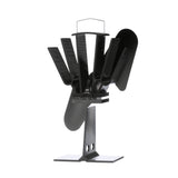 Original Wood Stove Fan - Black Blade