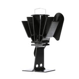Original Wood Stove Fan - Black Blade