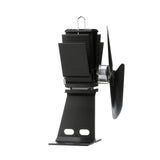 Original Wood Stove Fan - Black Blade