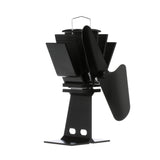 Original Wood Stove Fan - Black Blade