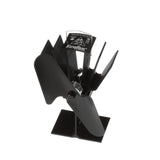 Original Wood Stove Fan - Black Blade