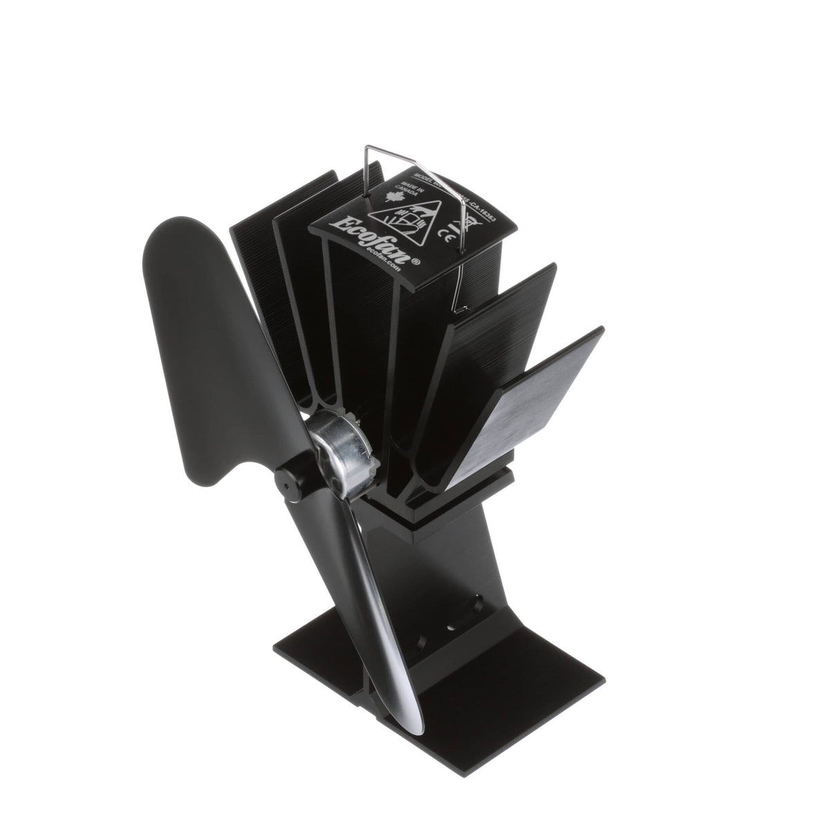 Original Wood Stove Fan - Black Blade