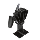 Original Wood Stove Fan - Black Blade