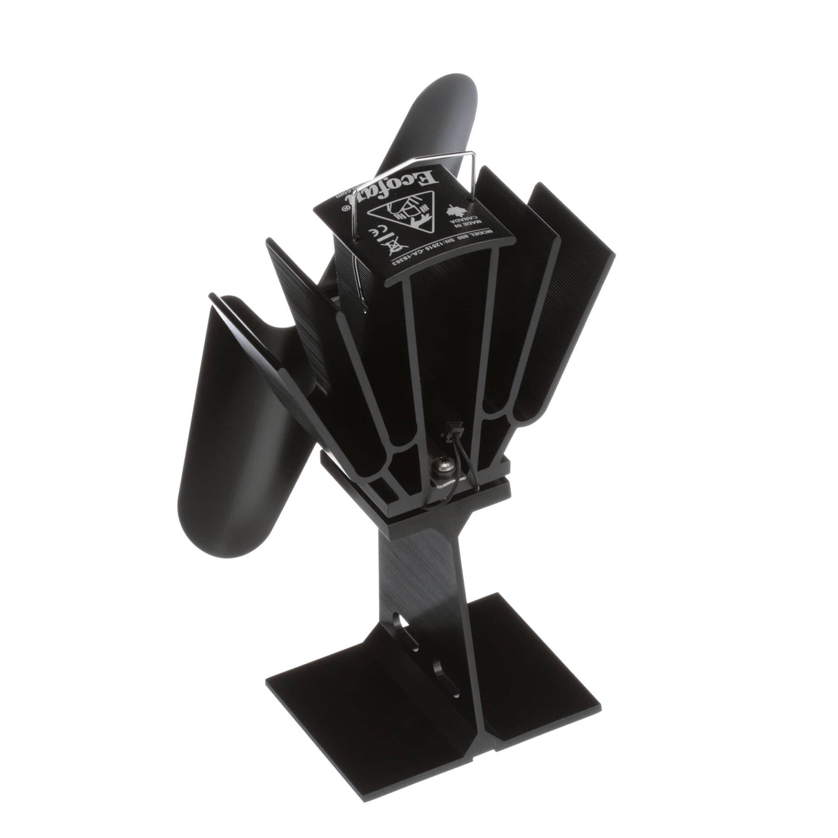 Original Wood Stove Fan - Black Blade