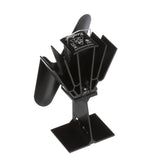 Original Wood Stove Fan - Black Blade