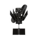 Original Wood Stove Fan - Black Blade