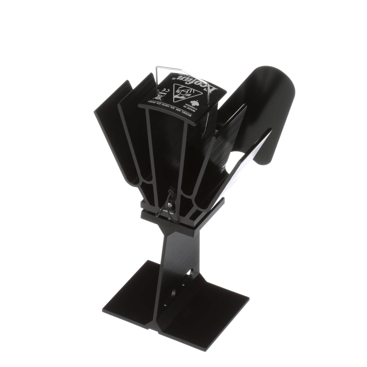 Original Wood Stove Fan - Black Blade