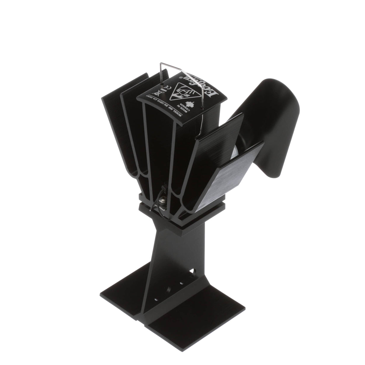 Original Wood Stove Fan - Black Blade