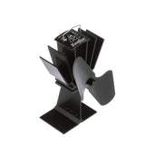 Original Wood Stove Fan - Black Blade