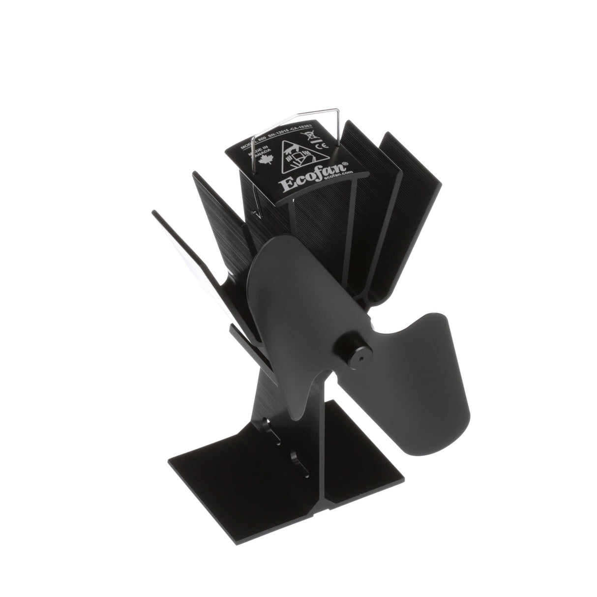 Original Wood Stove Fan - Black Blade