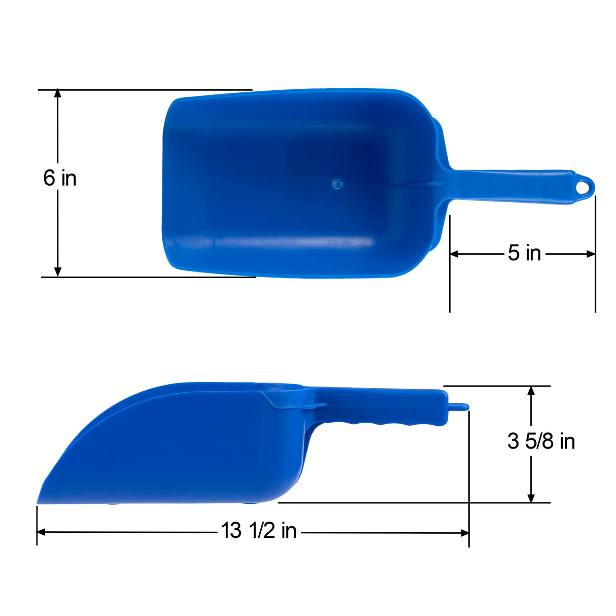 5.5" Ice Melt Scoop - 3 qt