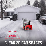 252cc 2-Stage Snow Blower with LED Light - 26"