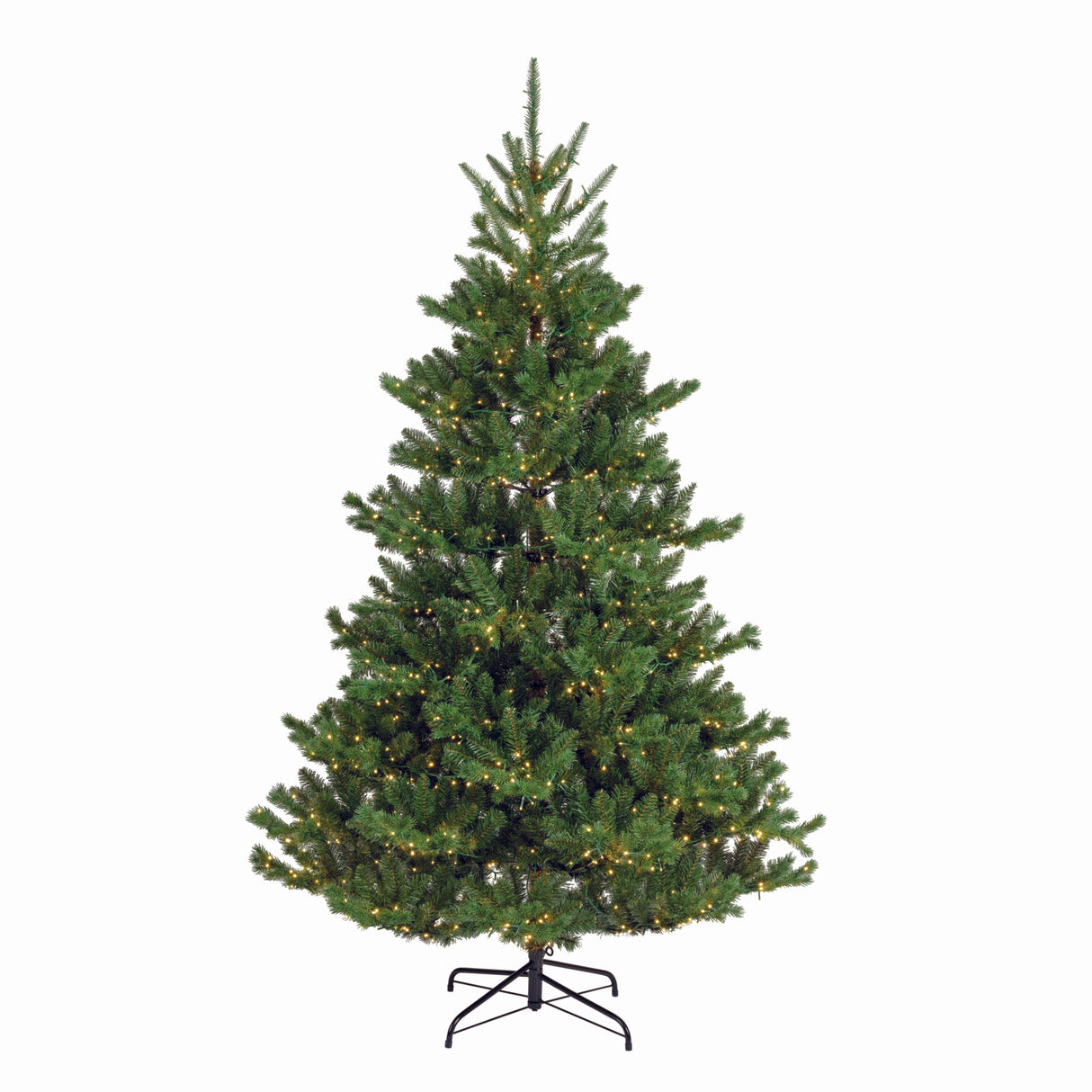 7.3' Alba Christmas Tree - with 750 LED Lights, 8 Functions