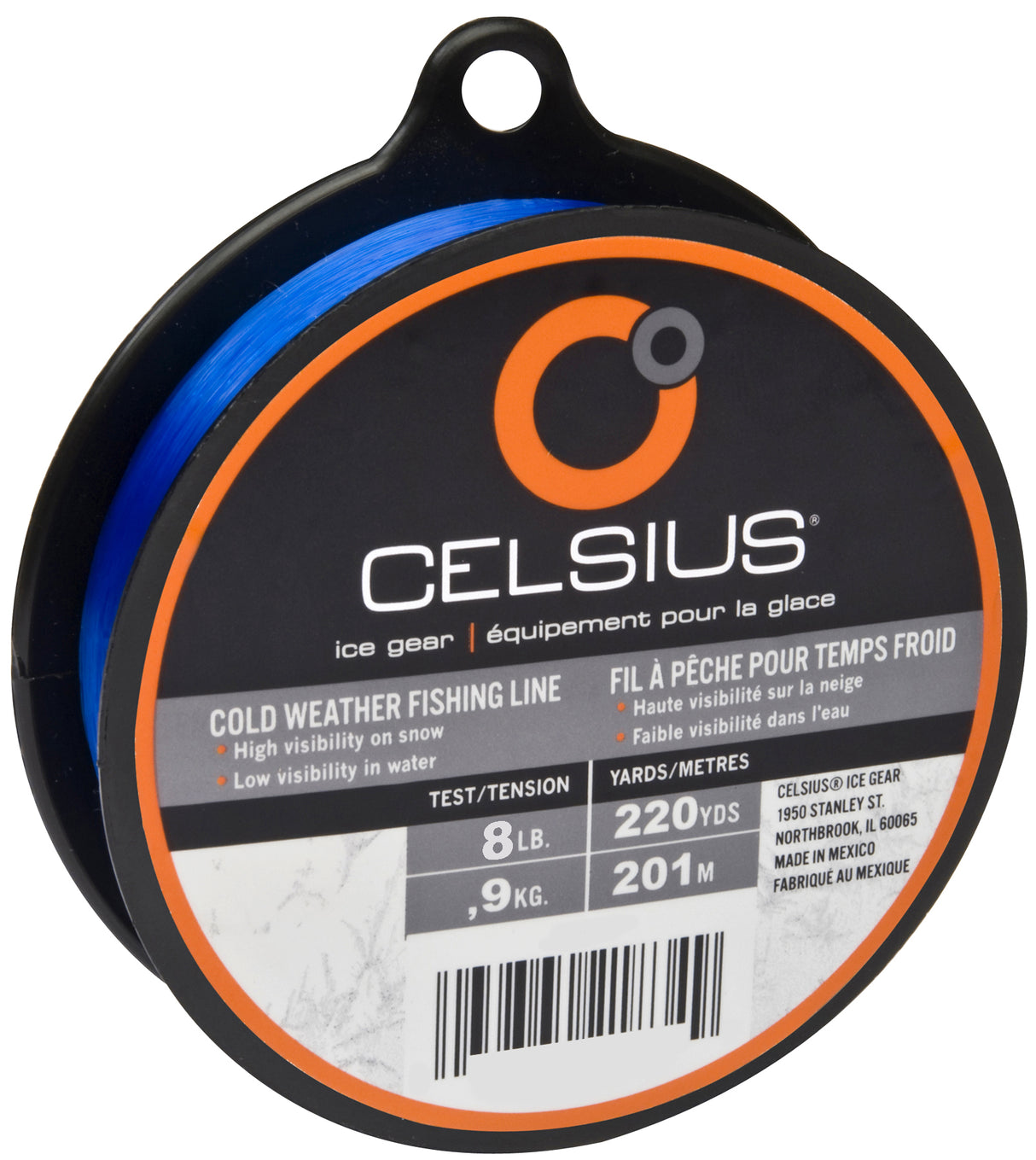 Celsius CWL-8 Cold Weather Line 220Yds 8Lbs