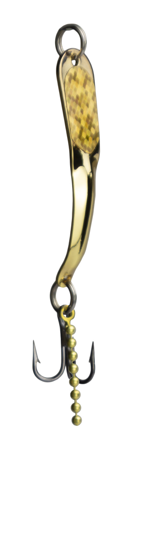 Iron Decoy Steely 1 GG Steely Spoon Size 1, 1-1/2", 1/12 oz, Gold Gold