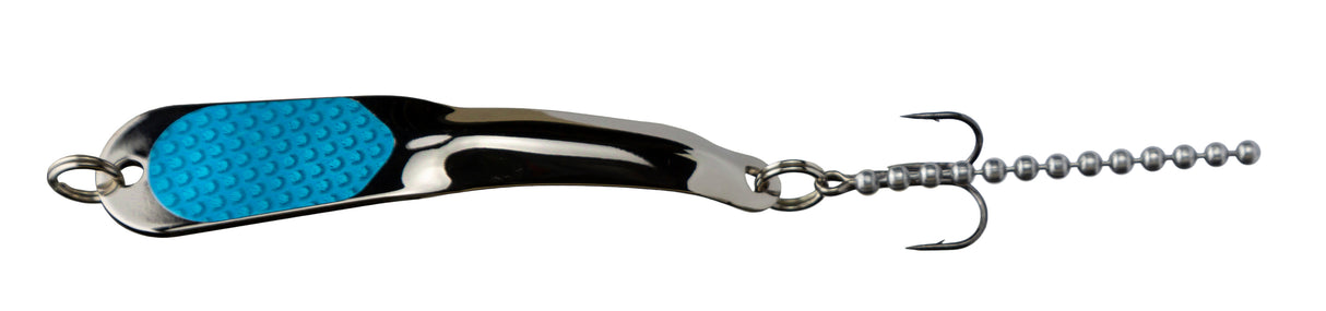 Iron Decoy Steely 2 SLB Steely Spoon Size 2, 2", 1/10 oz, Silver Light Blue