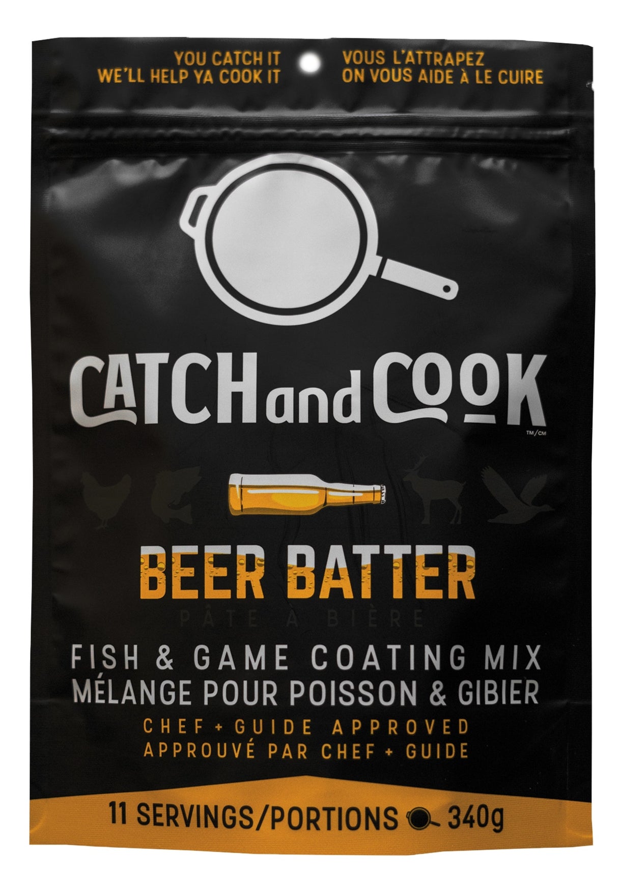 Catch and Cook CC-007-C Fish And Game Coating Mix, Beer Batter Flavour