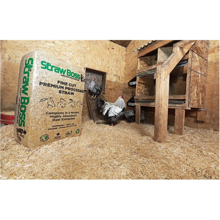 Fine Cut Premium Processed Straw - 3 cu. ft.