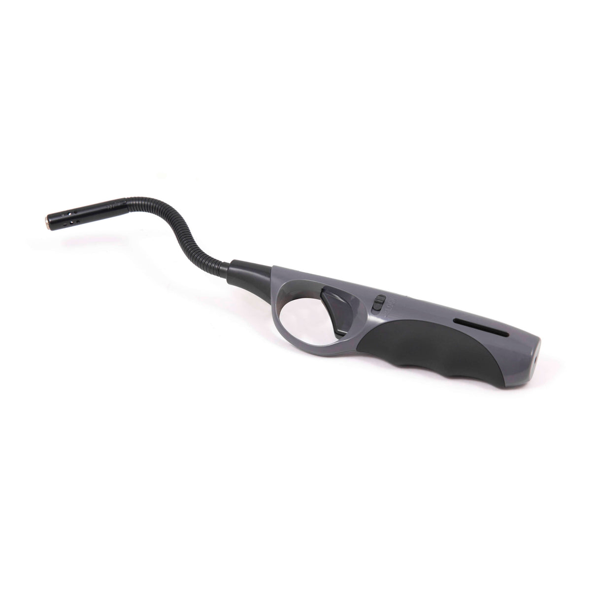 Butane Lighter - Refillable, Black & Grey