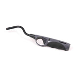 Butane Lighter - Refillable, Black & Grey