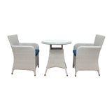 Solana Wicker Chat Set - 3 Piece