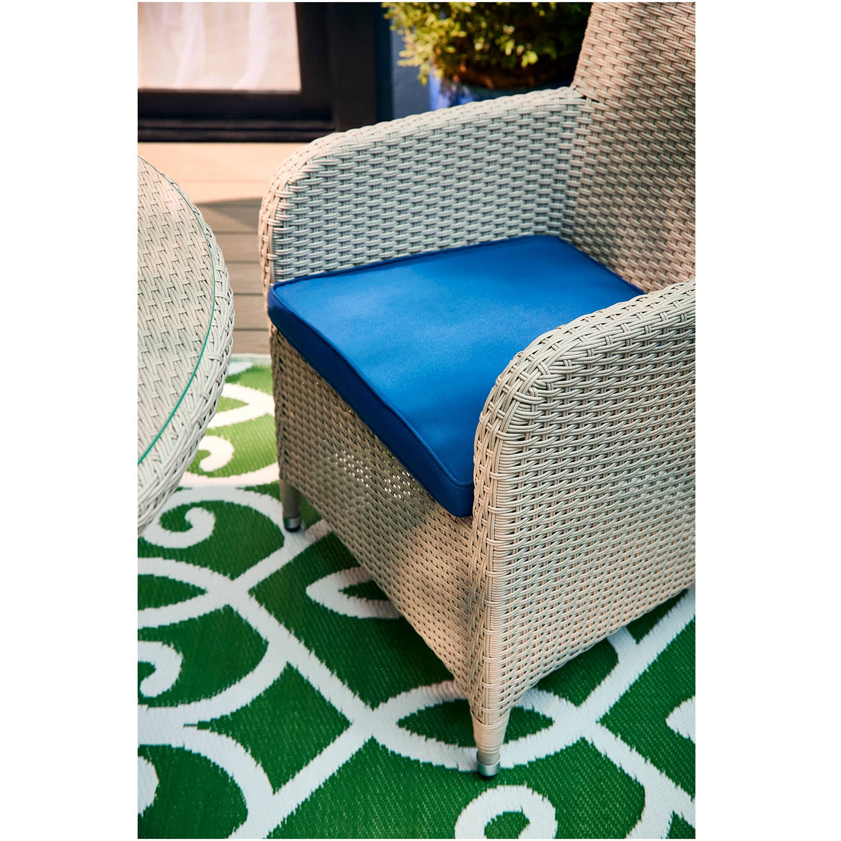 Solana Wicker Chat Set - 3 Piece