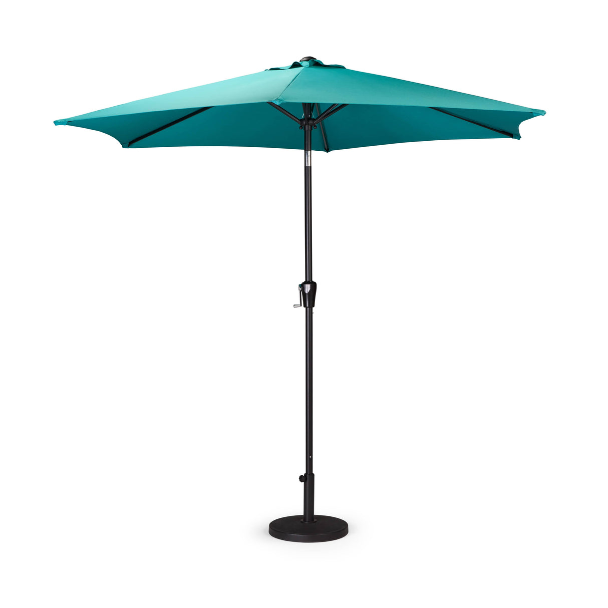 9' Tilt & Crank Market Umbrella - Teal