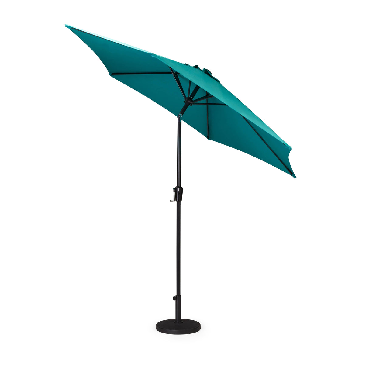 9' Tilt & Crank Market Umbrella - Teal