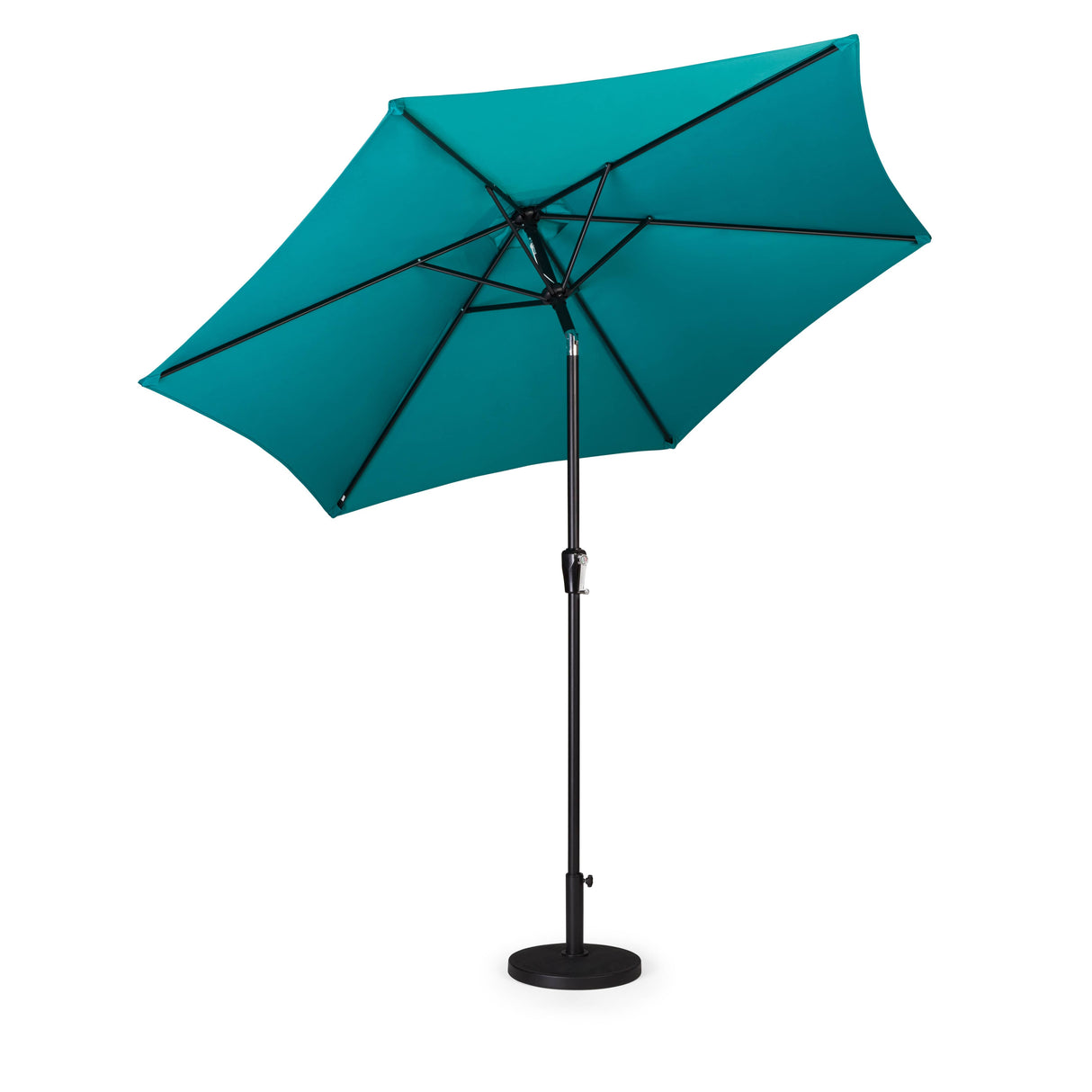 9' Tilt & Crank Market Umbrella - Teal
