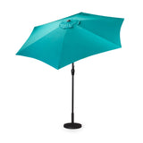 9' Tilt & Crank Market Umbrella - Teal