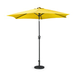 9' Tilt & Crank Market Umbrella - Yellow