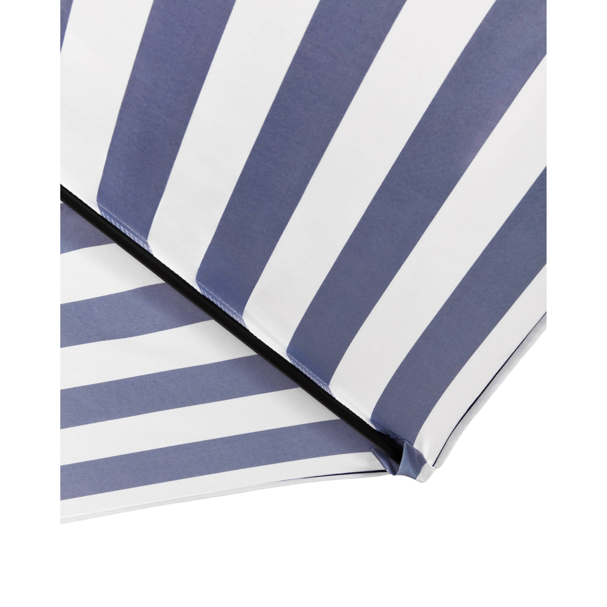 9' Tilt & Crank Market Umbrella - Navy & White Stripe
