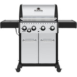 Crown S440 Propane BBQ - 4 Burner + Side Burner