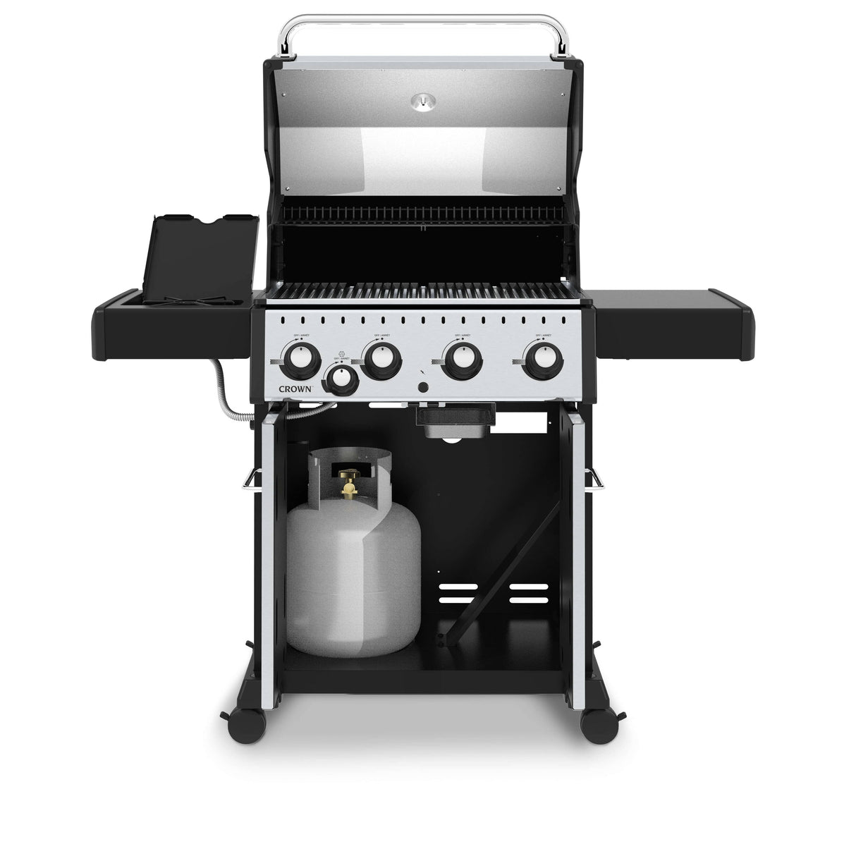Crown S440 Propane BBQ - 4 Burner + Side Burner