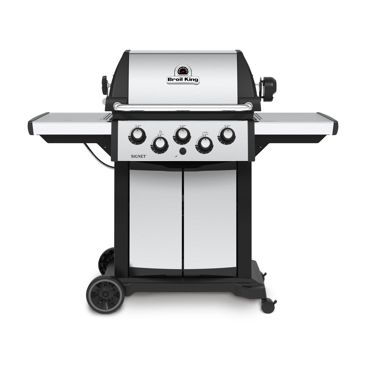 Signet 390 Propane BBQ - 3 Burners + Side & Rotisserie Burners