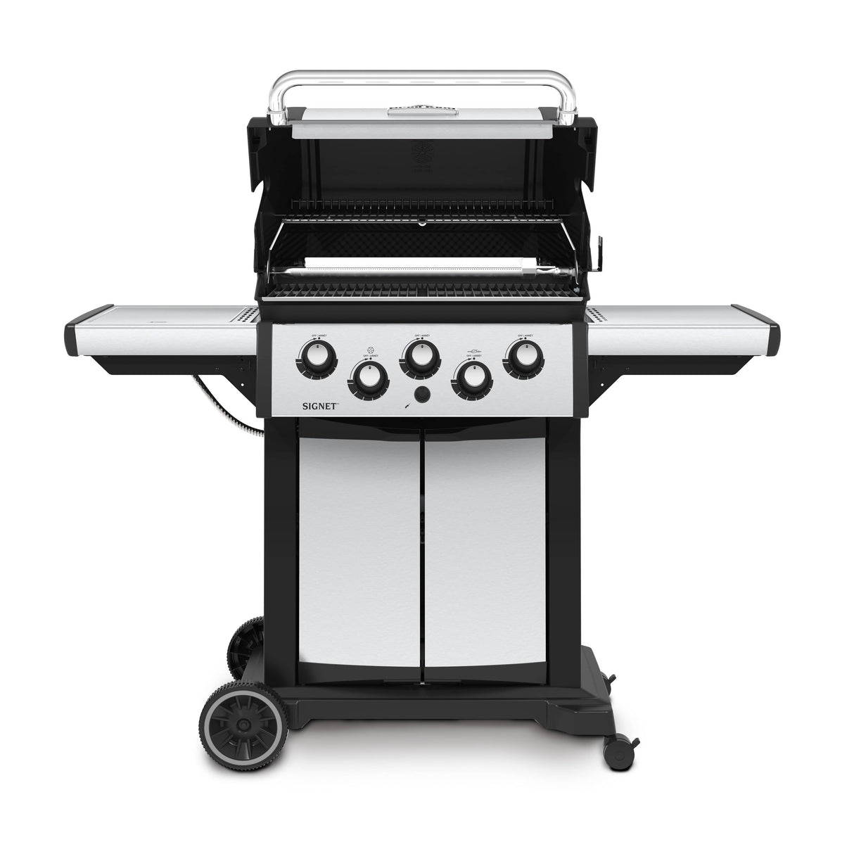 Signet 390 Propane BBQ - 3 Burners + Side & Rotisserie Burners