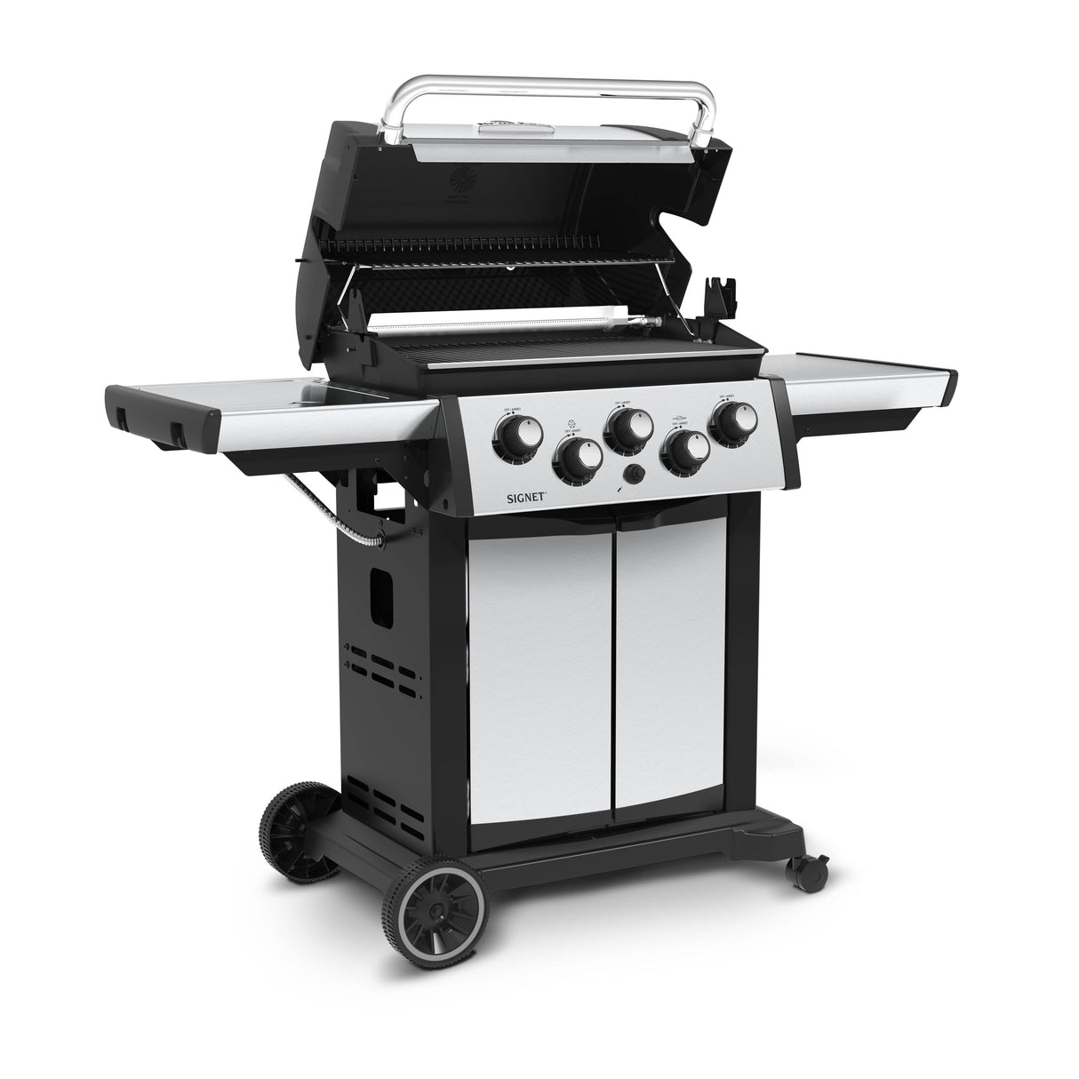 Signet 390 Propane BBQ - 3 Burners + Side & Rotisserie Burners