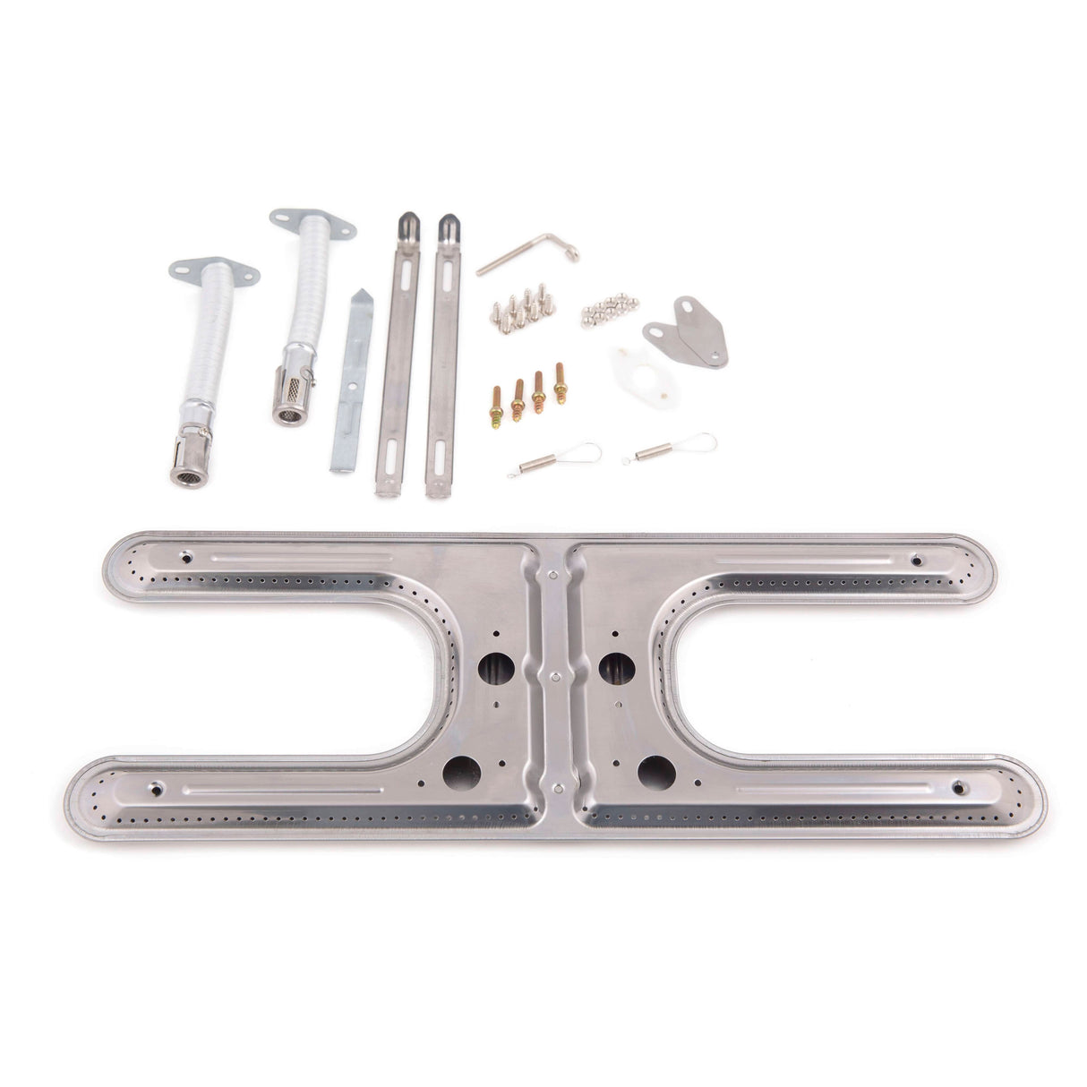 19.5" Universal 2 Vent Stainless Steel BBQ H Burner