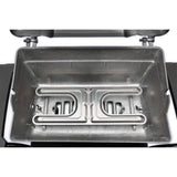 19.5" Universal 2 Vent Stainless Steel BBQ H Burner