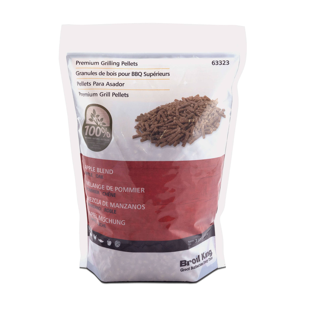 Apple Blend Wood Pellets - 3 lb