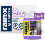 -47 ClearView All-Season 2-In-1 Windshield Washer Fluid - 3.78 L, 4 Pack