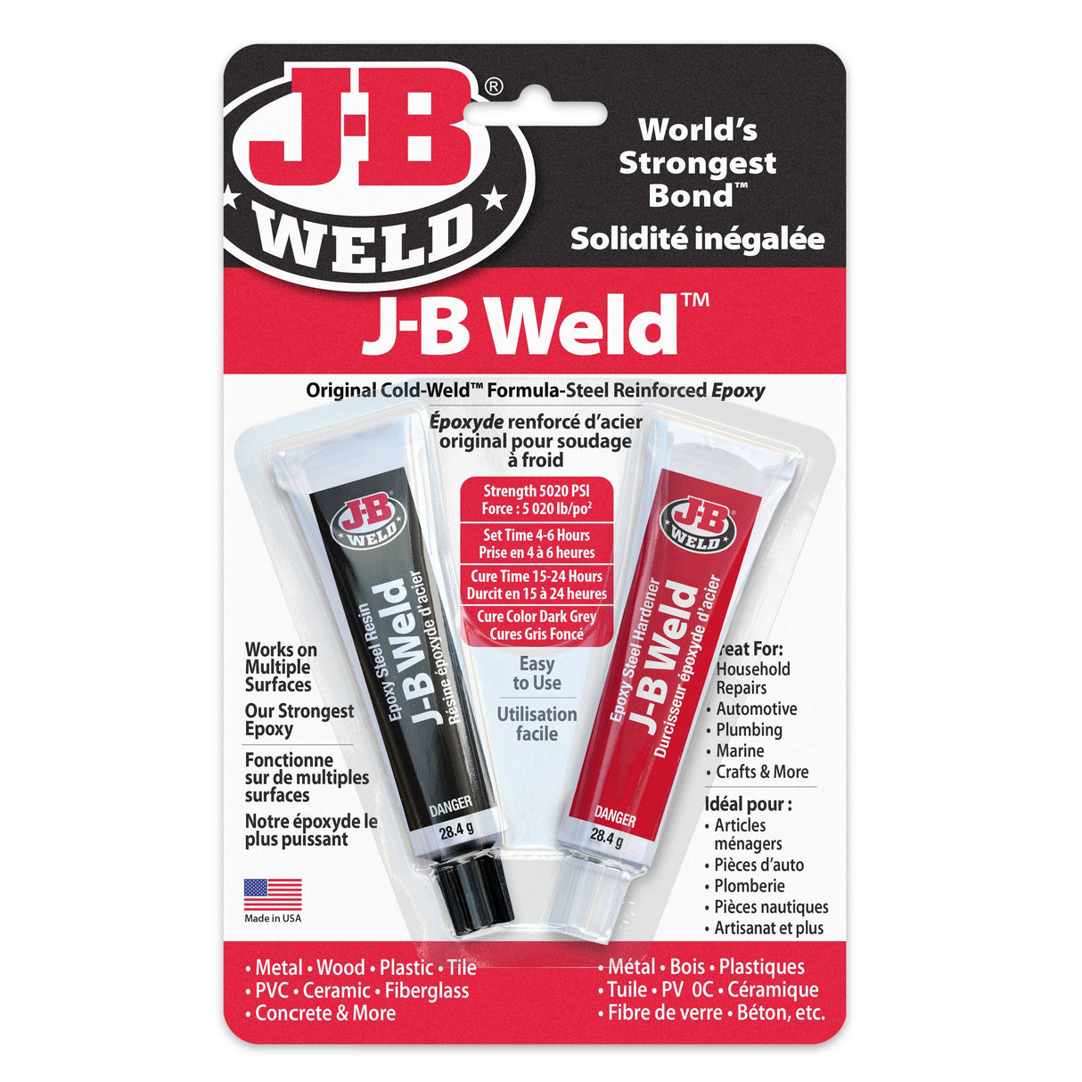 Original Cold Weld Steel Reinforced Epoxy Compound- 2 x 28 g