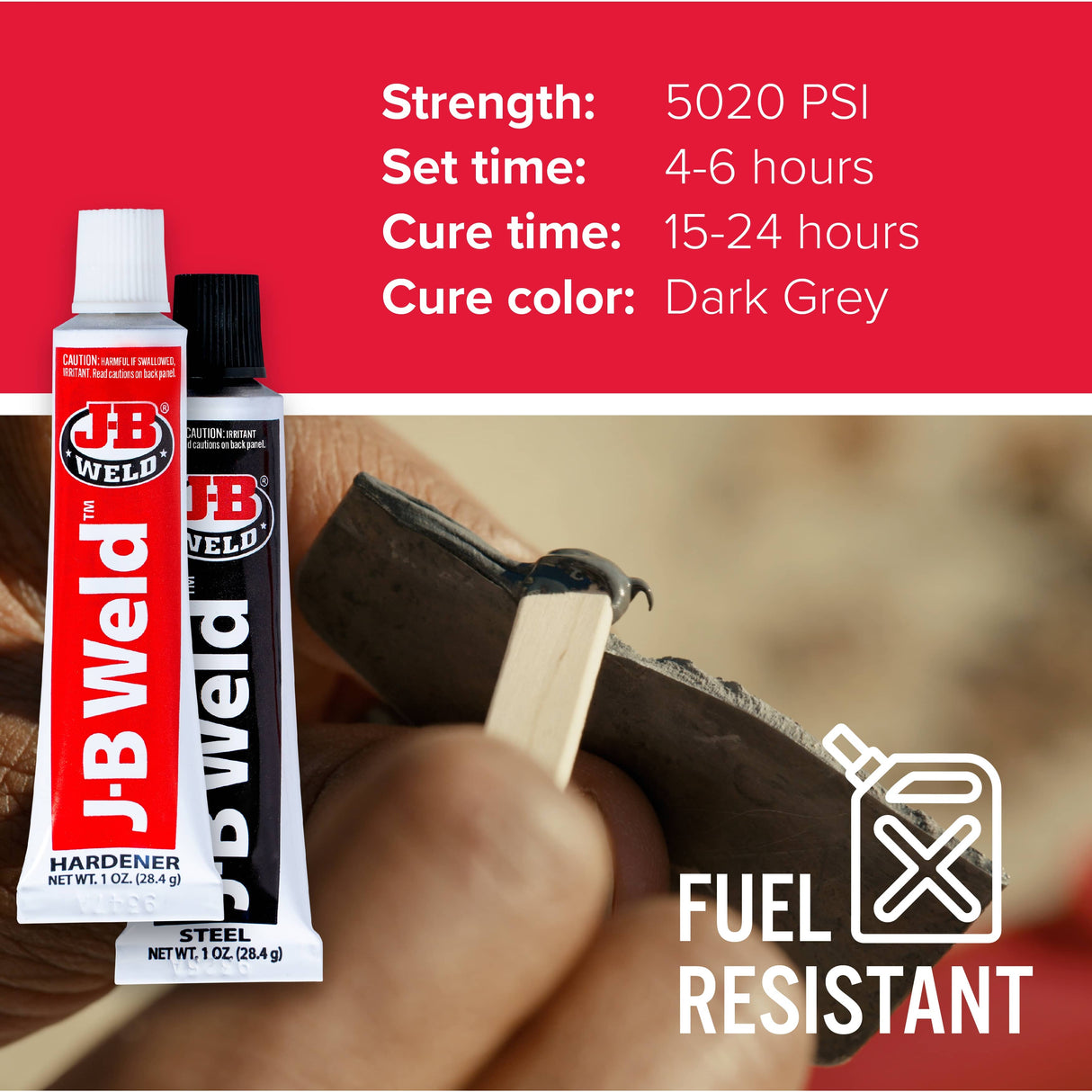 Original Cold Weld Steel Reinforced Epoxy Compound- 2 x 28 g