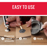 KwikWeld Quick Setting Steel Reinforced Epoxy Compound - 2x 28 g