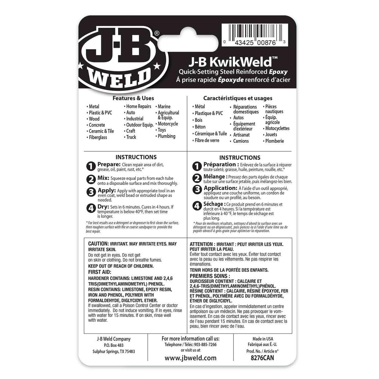 KwikWeld Quick Setting Steel Reinforced Epoxy Compound - 2x 28 g